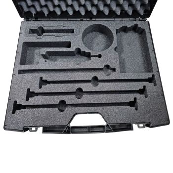 4proof Messkoffer für Messgerätesets BL 21 und BL 33, geöffnet